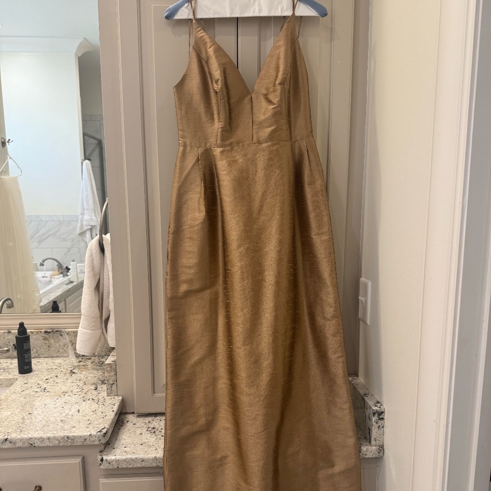 Lula Kate Henley dress with long brunch skirt, size 4